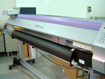 屋外用インクジェットプリンタ